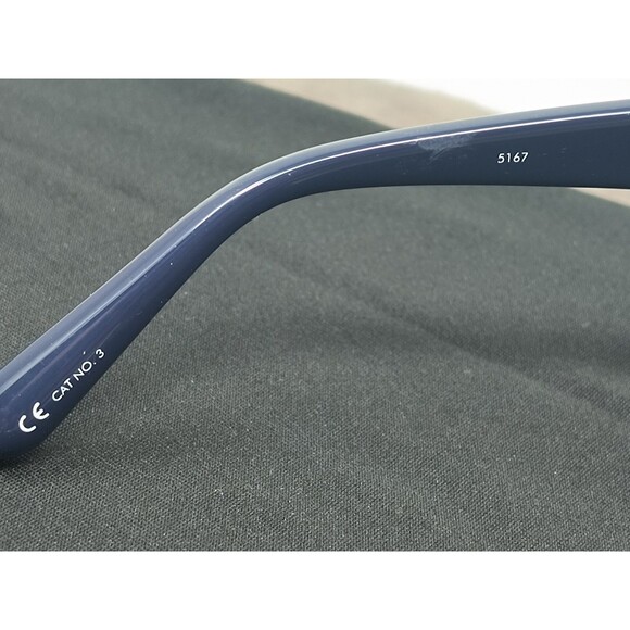 Linda Farrow LFL 790/7 Oversized Sunglasses Acetate Navy Frame UV Protected Lens main image 8